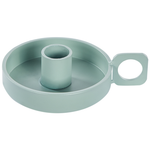 Kerzenständer 2er Set CHORIO Metall 4 cm Mintgrün