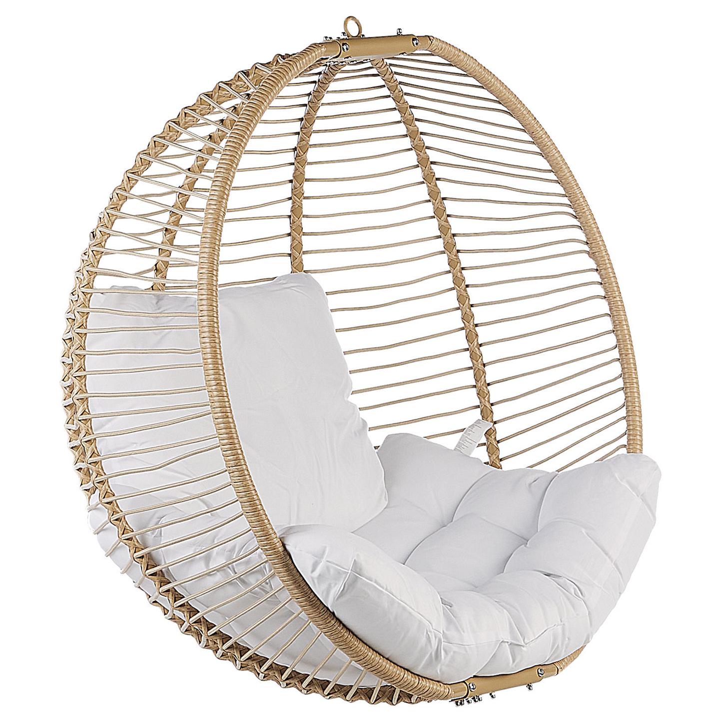 Hängesessel mit Gestell ARCO Metall Beige