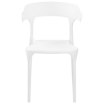 Gartenstuhl 4er Set GUBBIO Weiss