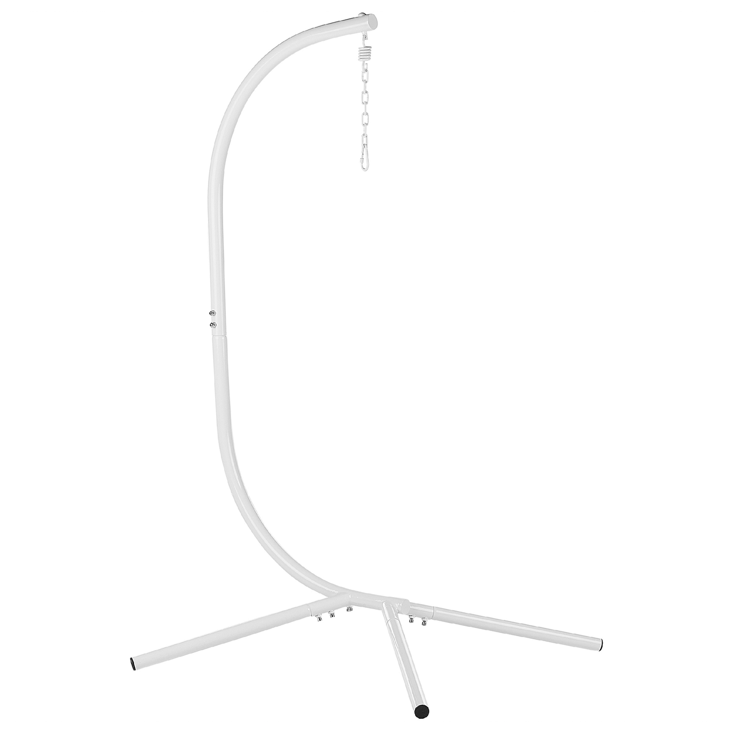 Hängesessel mit Gestell ADRIA Metall Weiss