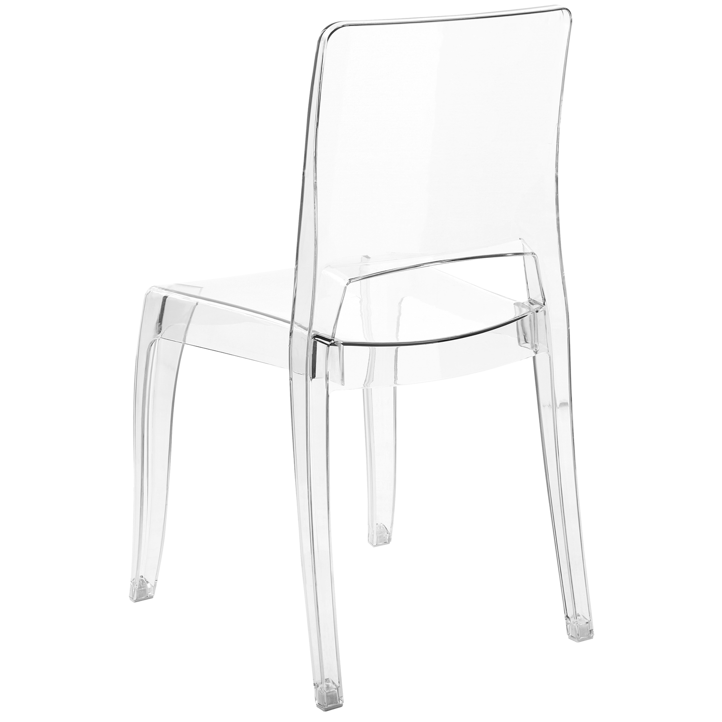 Esszimmerstuhl 2er Set WESTBRIDGE Transparent