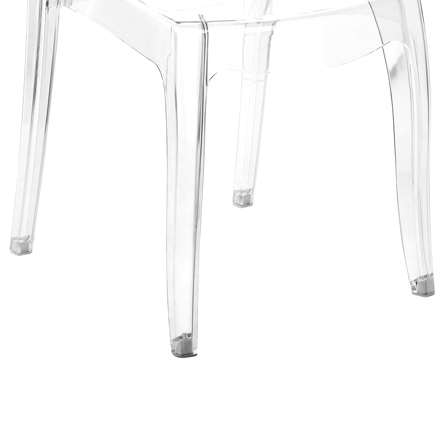 Esszimmerstuhl 2er Set WESTBRIDGE Transparent