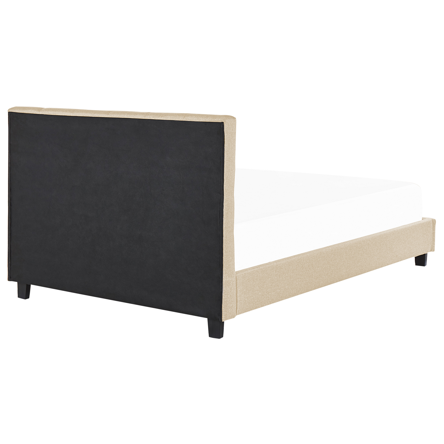 Wasserbett Leinenoptik Beige 140 x 200 cm LA ROCHELLE