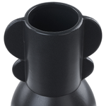 Blumenvase MYTILENE Keramik 29 cm Schwarz