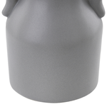 Blumenvase TRIPOLI Keramik 21 cm Grau