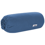 Spannbettlaken JANBU Baumwolle 90 x 200 cm Marineblau
