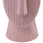 Blumenvase PALLINI Steinzeug 24 cm Pfirsichrosa