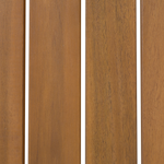 Garten Beistelltisch Akazienholz hellbraun 90 x 75 cm TIMOR II