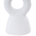 Kerzenständer SPARTA Keramik 17 cm Cremeweiss