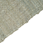Teppich Jute hellgrün 160 x 230 cm Kurzflor zweiseitig LUNIA