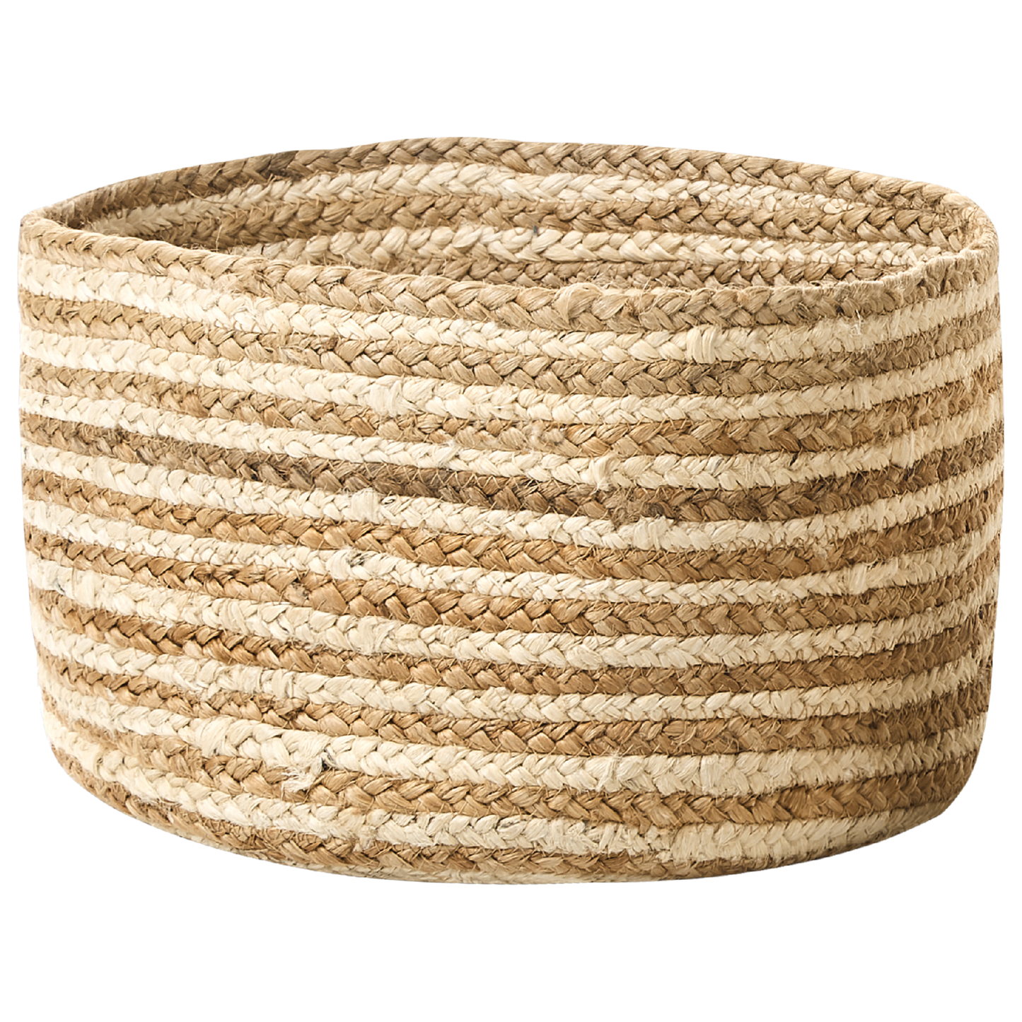 Aufbewahrungskorb Jute naturfarben / beige 3er Set KAHU