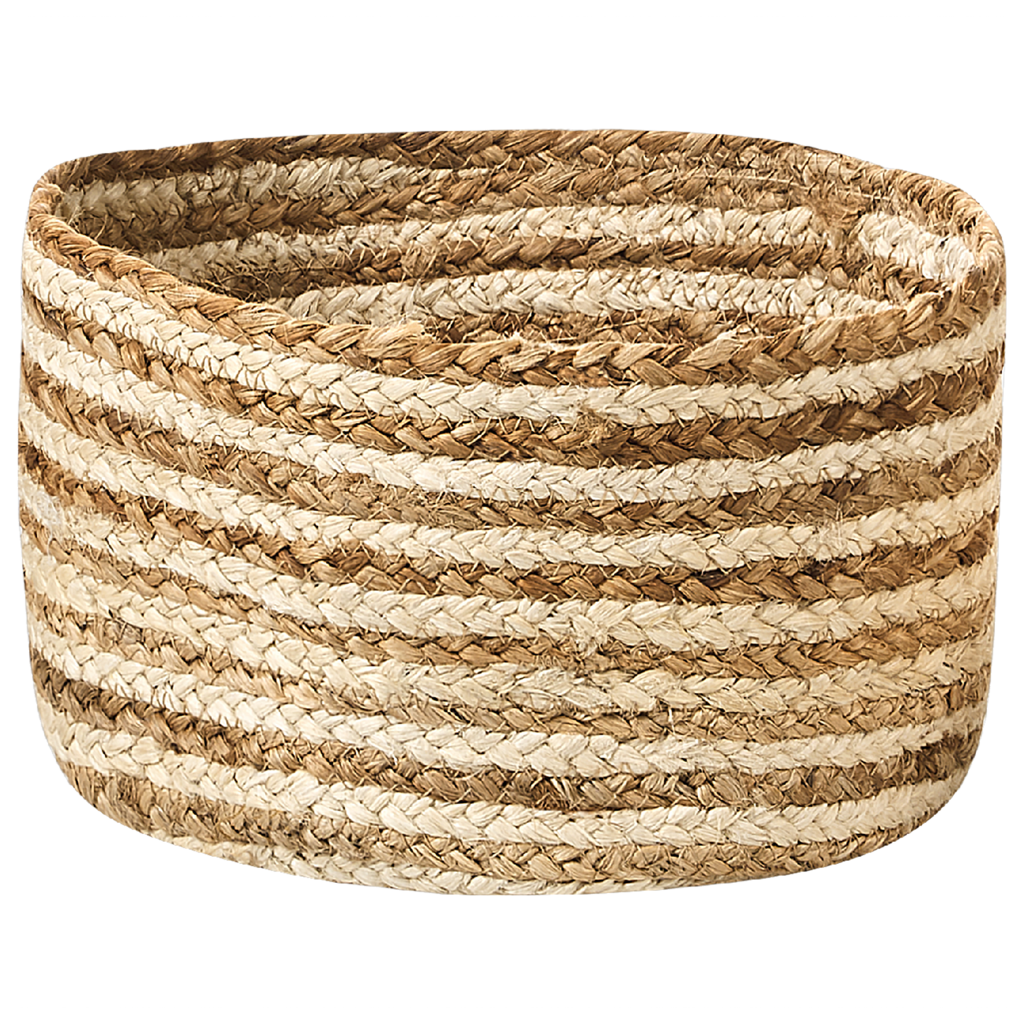 Aufbewahrungskorb Jute naturfarben / beige 3er Set KAHU
