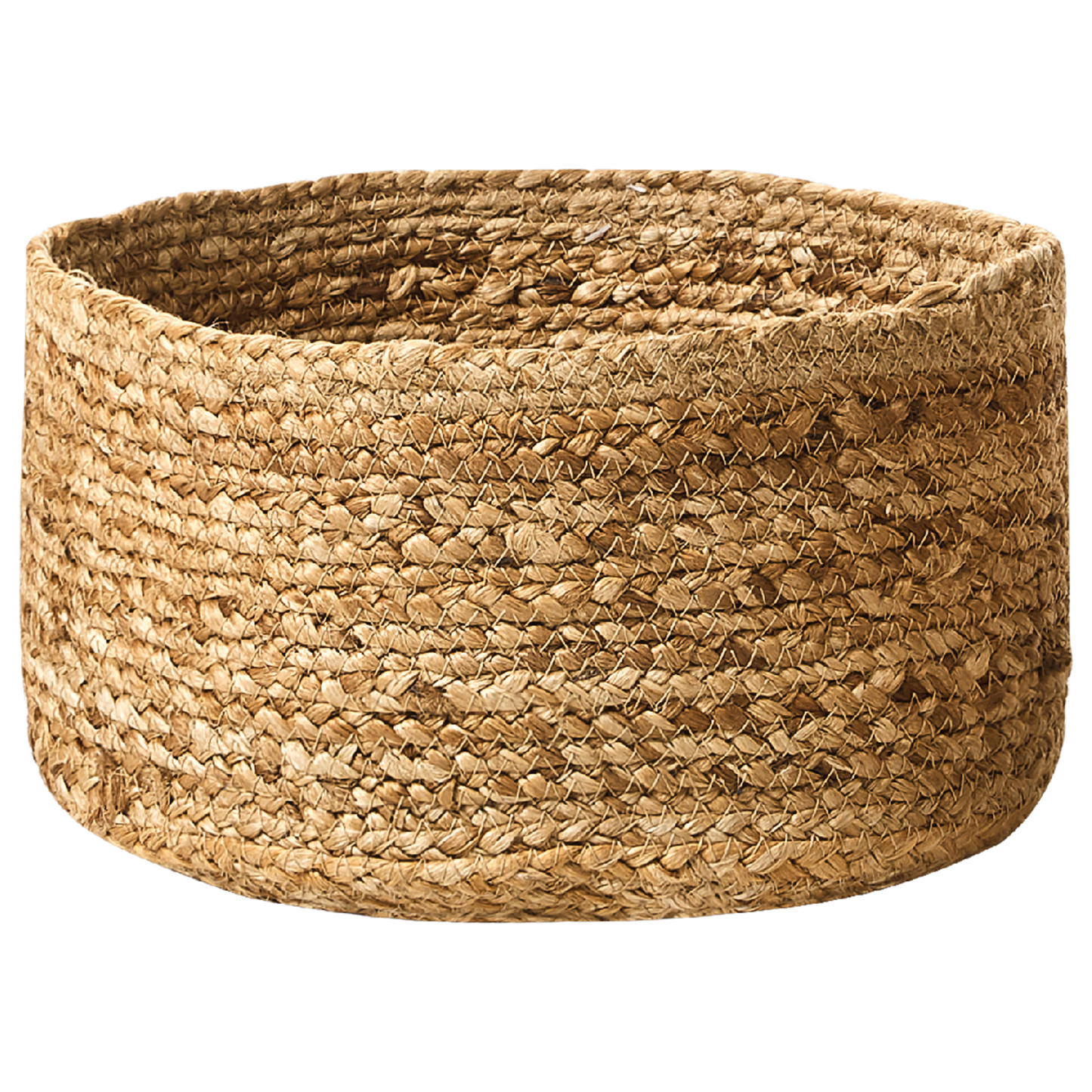 Aufbewahrungskorb Jute naturfarben / beige 3er Set RANWAL
