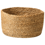 Aufbewahrungskorb Jute naturfarben / beige 3er Set RANWAL