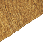 Teppich Jute senfgelb 160 x 230 cm Kurzflor zweiseitig LUNIA