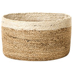 Aufbewahrungskorb Jute naturfarben / beige 3er Set TAJORI