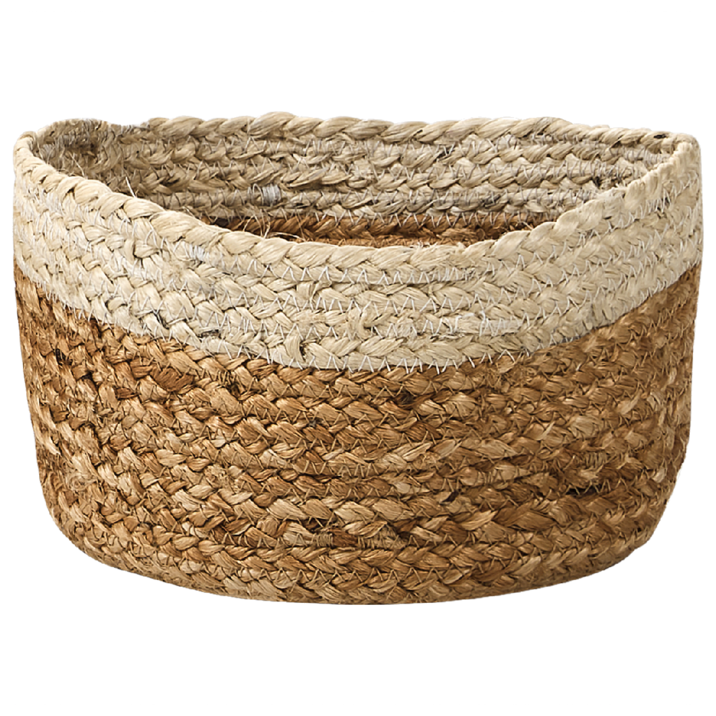 Aufbewahrungskorb Jute naturfarben / beige 3er Set TAJORI