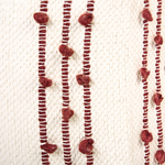 Korb Baumwolle beige / rot 2er Set KHEL