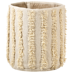 Korb Baumwolle beige 2er Set KAKKI