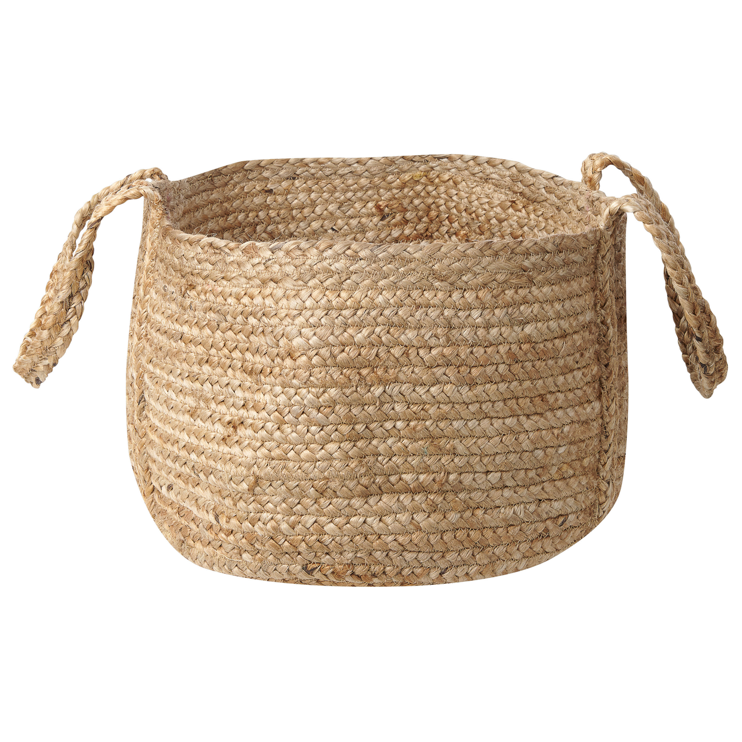 Aufbewahrungskorb Jute naturfarben 2er Set KORNAK