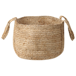 Aufbewahrungskorb Jute naturfarben 2er Set KORNAK