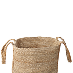 Aufbewahrungskorb Jute naturfarben 2er Set KORNAK
