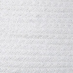 Textilkorb Baumwolle weiss 2er Set PANJGUR