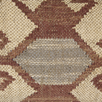 Dekokissen 2er Set URPAD Jute 30 x 50 cm Bunt Orientalisches Muster