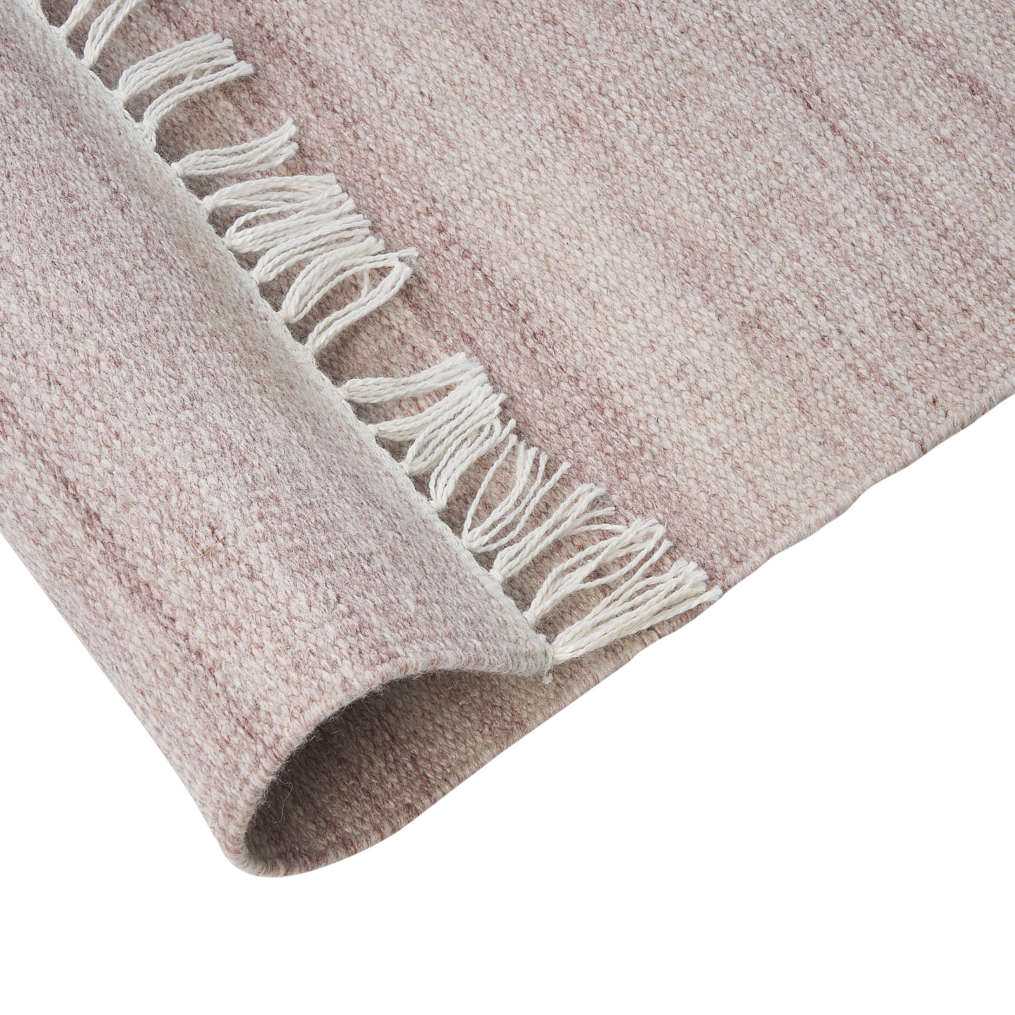 Teppich hellrot 80 x 150 cm Kurzflor MALHIA