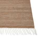 Teppich sandbeige 160 x 230 cm Kurzflor MALHIA