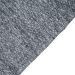 Teppich grau 80 x 150 cm Kurzflor MALHIA