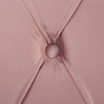 Wasserbett Samtstoff AVALLON 180 x 200 cm Rosa