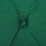 Wasserbett Samtstoff AVALLON 180 x 200 cm Smaragdgrün