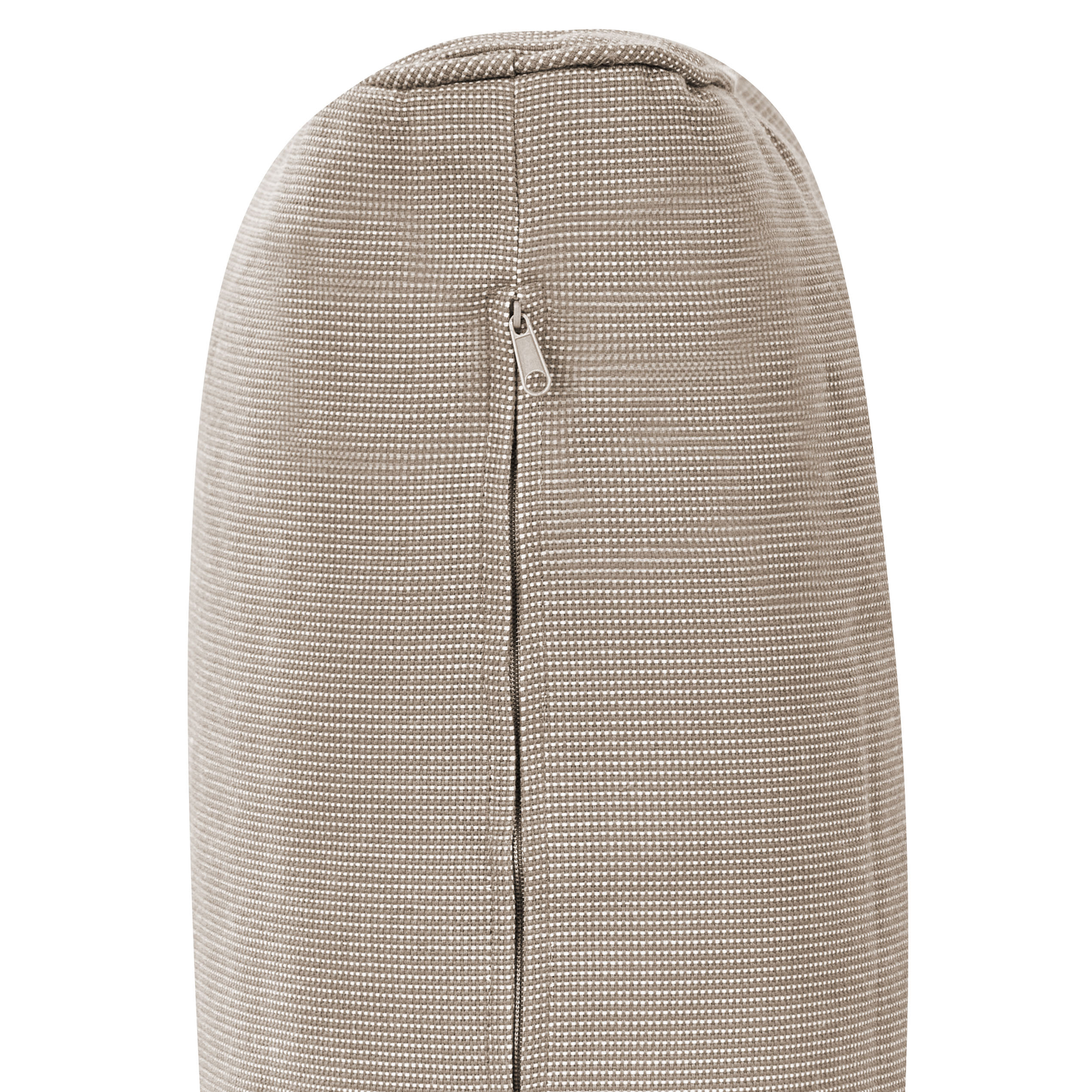 Gartensofa Akazienholz hellbraun 3-Sitzer Auflagen taupe TRANI