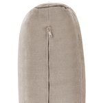 Gartensofa Akazienholz hellbraun 2-Sitzer Auflagen taupe TRANI