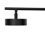 LED Hängelampe FOYLE Metall Schwarz