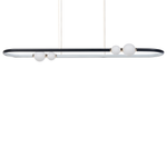 LED Hängelampe FEALE Metall Schwarz