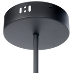 Hängelampe BANDON Metall Schwarz
