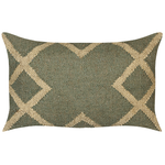 Dekokissen 2er Set GOPI Jute 30 x 50 cm Grün Orientalisches Muster