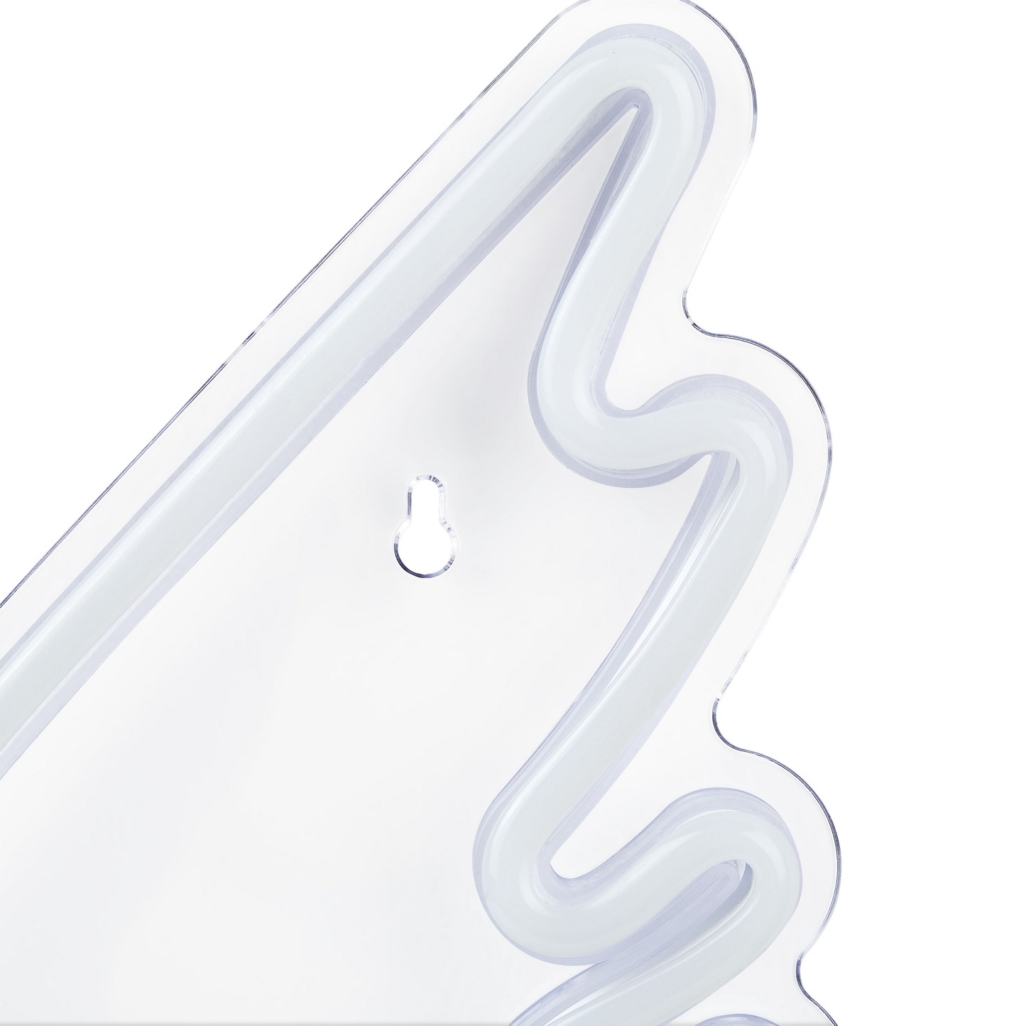 Neonlicht LED Wanddeko weiss Engelsflügel 33 cm GABRIEL