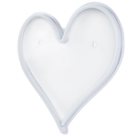 Neonlicht LED Wanddeko rosa 3er Set SUSIE