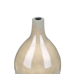 Blumenvase LEGANES Keramik 47 cm Taupe