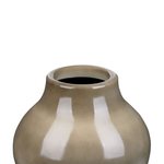 Blumenvase MAGAN Keramik 31 cm Taupe