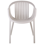 Set mit 4 Stühlen Kunststoff Beige NAPOLI