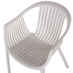 Set mit 4 Stühlen Kunststoff Beige NAPOLI