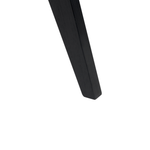 Esszimmerstuhl WESTBROOK Mahagoniholz Schwarz