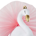 Wanddekoration für Kinder Schwan ODETTA Baumwolle 32 cm Weiss