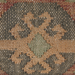 Dekokissen 2er Set CUMBUM Jute 30 x 50 cm Braun Orientalisches Muster