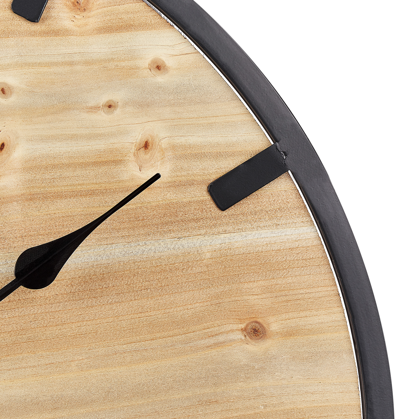 Wanduhr CABORCA 60 cm Holz Hellbraun
