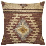 Dekokissen 2er Set BEEL Jute 45 x 45 cm Bunt Orientalisches Muster